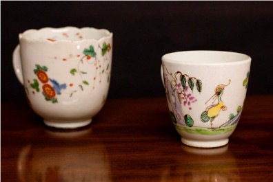 Two early coffee cups