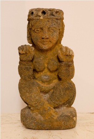 Mexican Veracruz Carved Stone Figure 