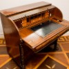 Click to Enlarge - Irish Tambour top mahogany desk