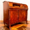 Click to Enlarge - Irish Tambour top mahogany desk