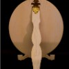 Click to Enlarge - French Louis 16th Ivory Dressing Table Mirror, back
