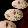 Click to Enlarge - English Worcester Honeysuckle Pattern China, dishes