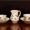 Click to Enlarge - English Worcester Honeysuckle Pattern China, jug