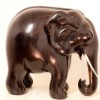 Click to Enlarge – Oriental Carved Ivory Elephant, side