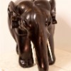 Click to Enlarge – Oriental Carved Ivory Elephant, front